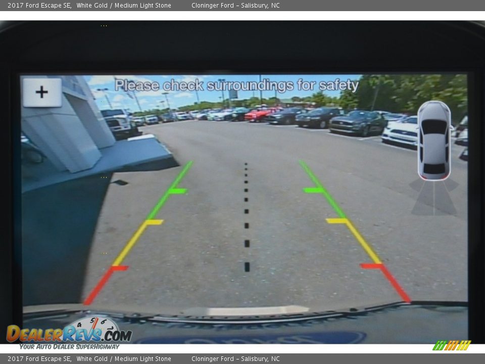 2017 Ford Escape SE White Gold / Medium Light Stone Photo #15