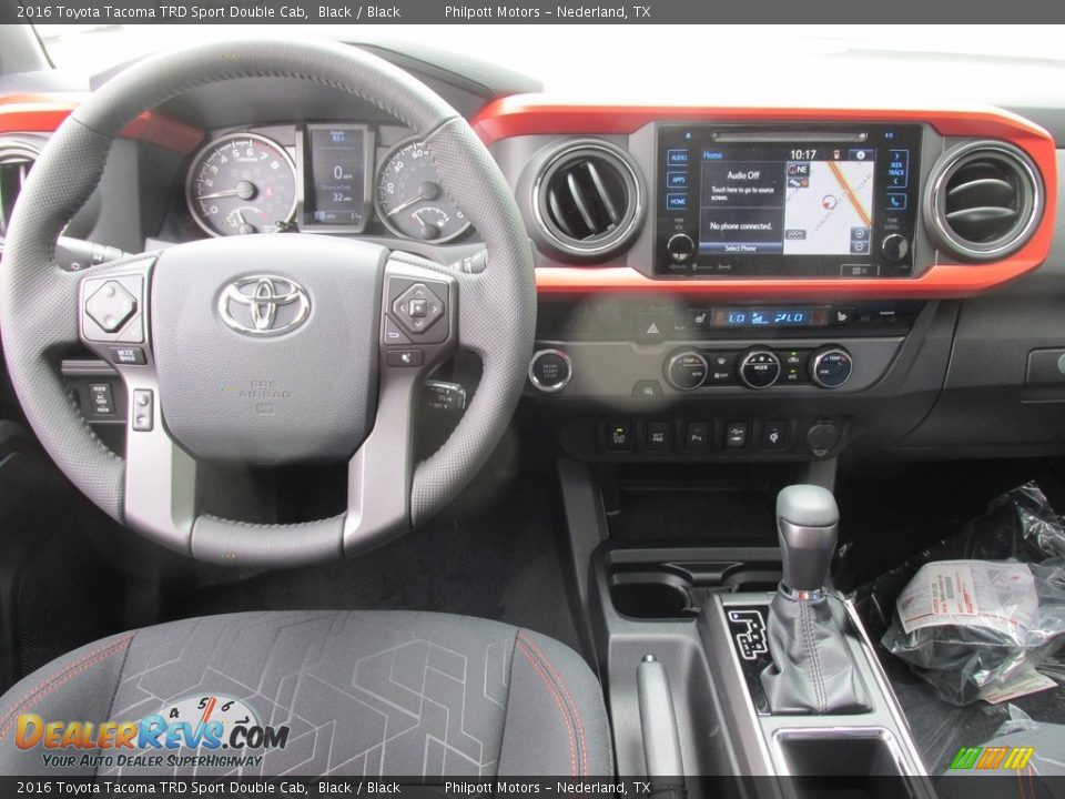 Dashboard of 2016 Toyota Tacoma TRD Sport Double Cab Photo #26