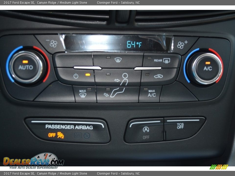 2017 Ford Escape SE Canyon Ridge / Medium Light Stone Photo #14