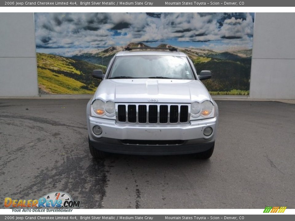 2006 Jeep Grand Cherokee Limited 4x4 Bright Silver Metallic / Medium Slate Gray Photo #6