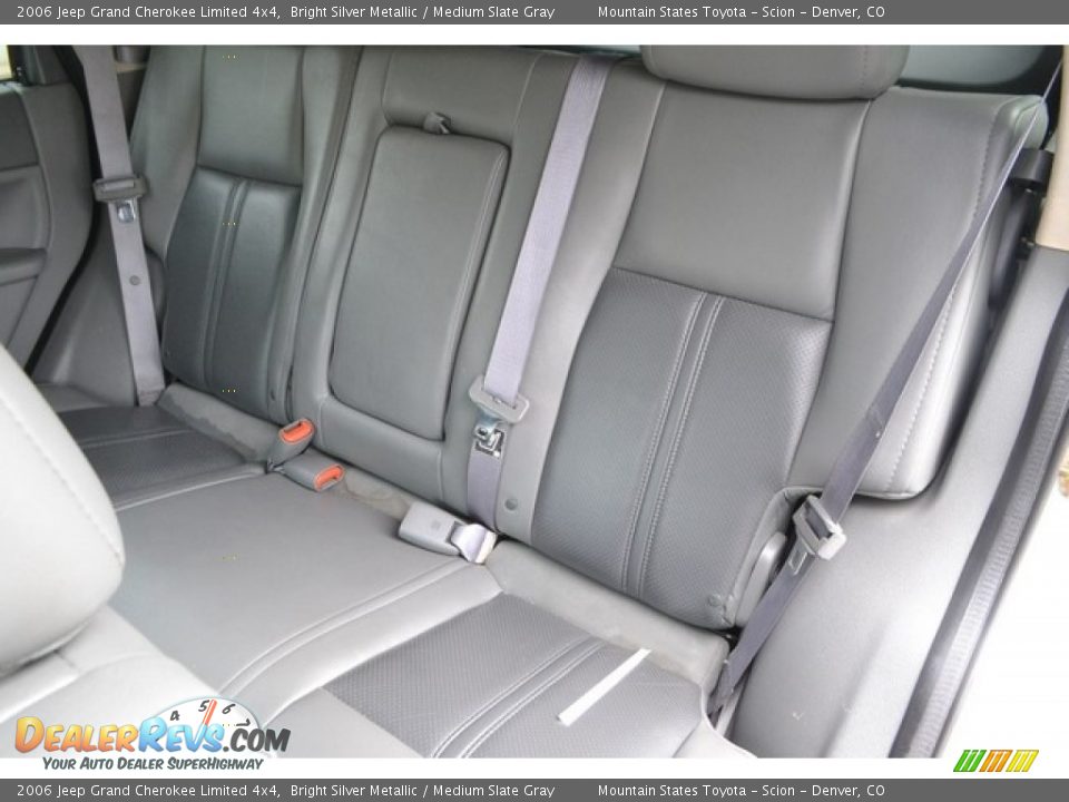 2006 Jeep Grand Cherokee Limited 4x4 Bright Silver Metallic / Medium Slate Gray Photo #8