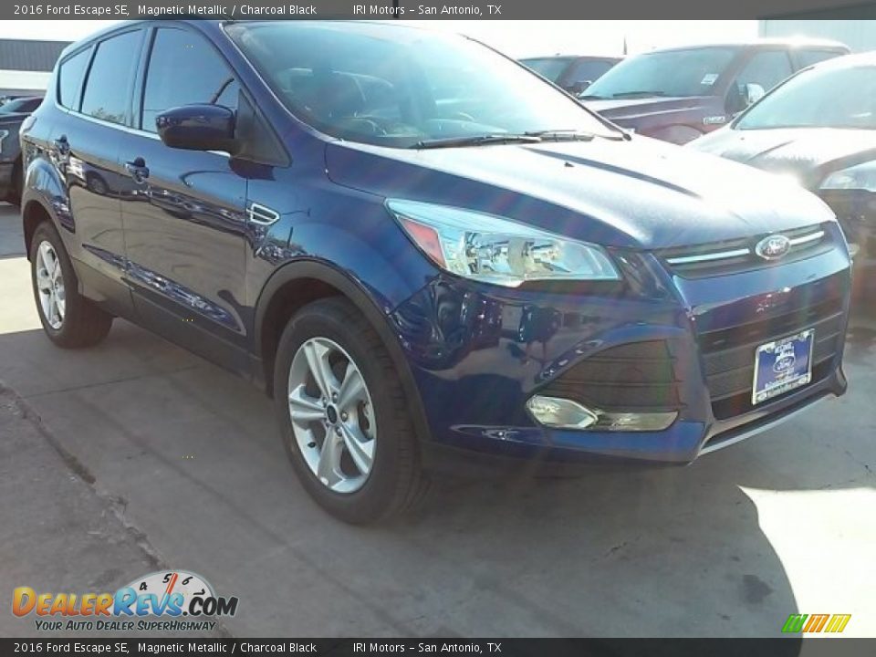 2016 Ford Escape SE Magnetic Metallic / Charcoal Black Photo #1