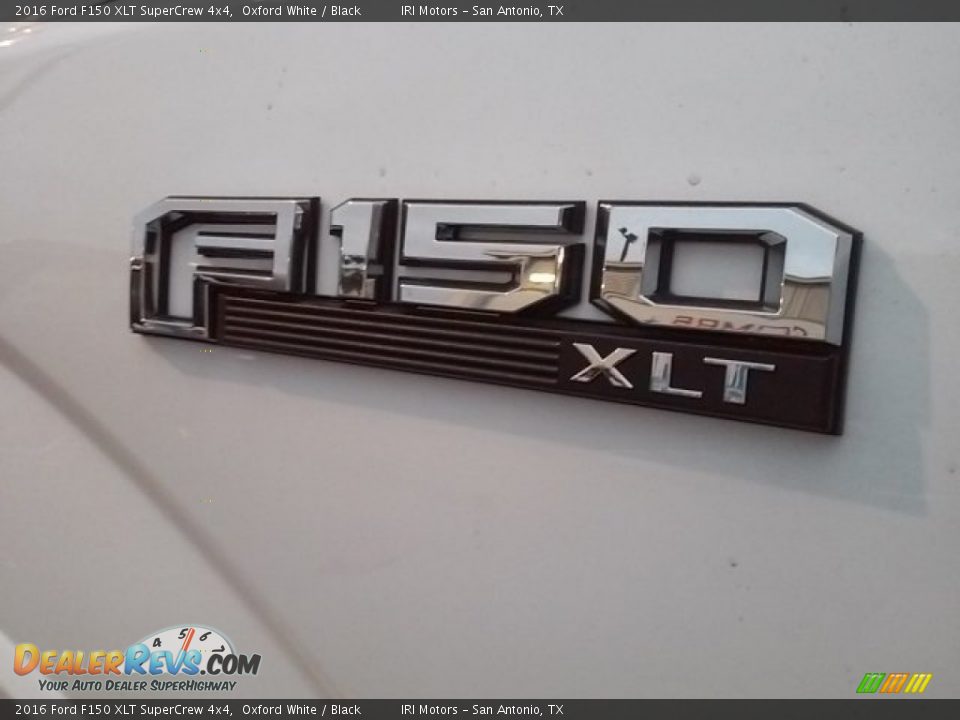 2016 Ford F150 XLT SuperCrew 4x4 Oxford White / Black Photo #21