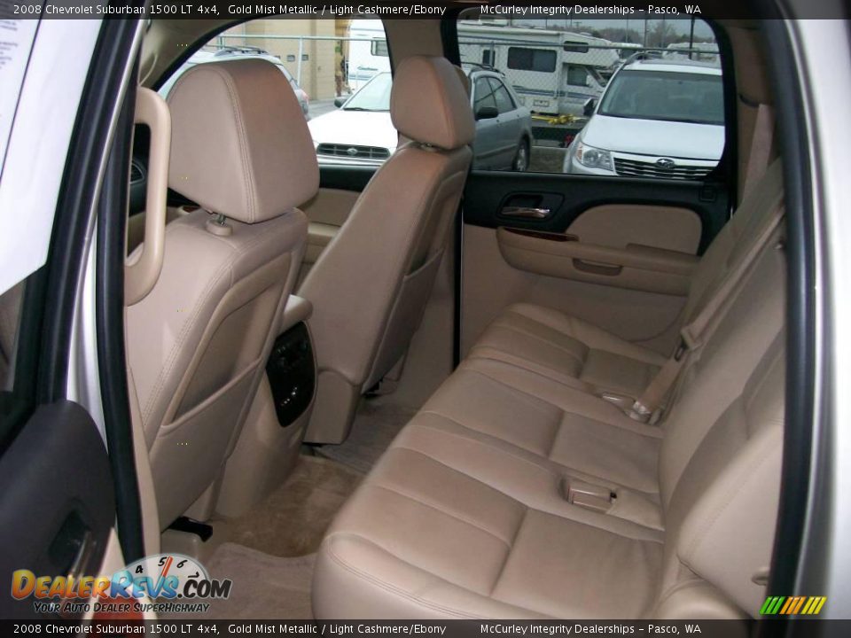 2008 Chevrolet Suburban 1500 LT 4x4 Gold Mist Metallic / Light Cashmere/Ebony Photo #5