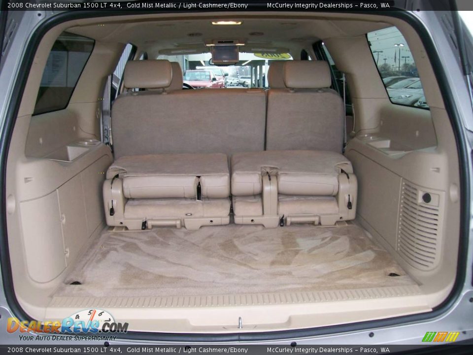 2008 Chevrolet Suburban 1500 LT 4x4 Gold Mist Metallic / Light Cashmere/Ebony Photo #7