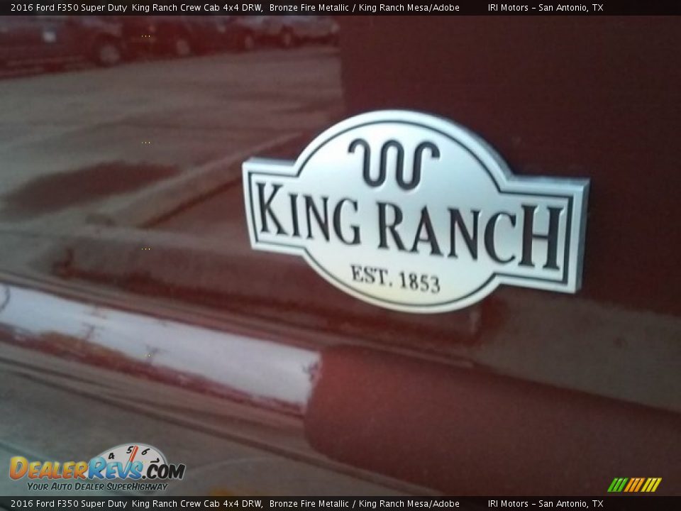 2016 Ford F350 Super Duty  King Ranch Crew Cab 4x4 DRW Bronze Fire Metallic / King Ranch Mesa/Adobe Photo #4