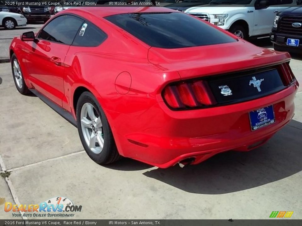 2016 Ford Mustang V6 Coupe Race Red / Ebony Photo #9