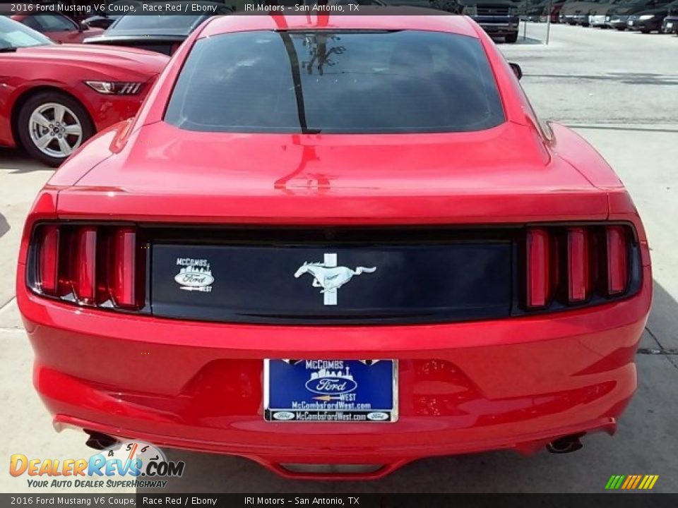 2016 Ford Mustang V6 Coupe Race Red / Ebony Photo #12