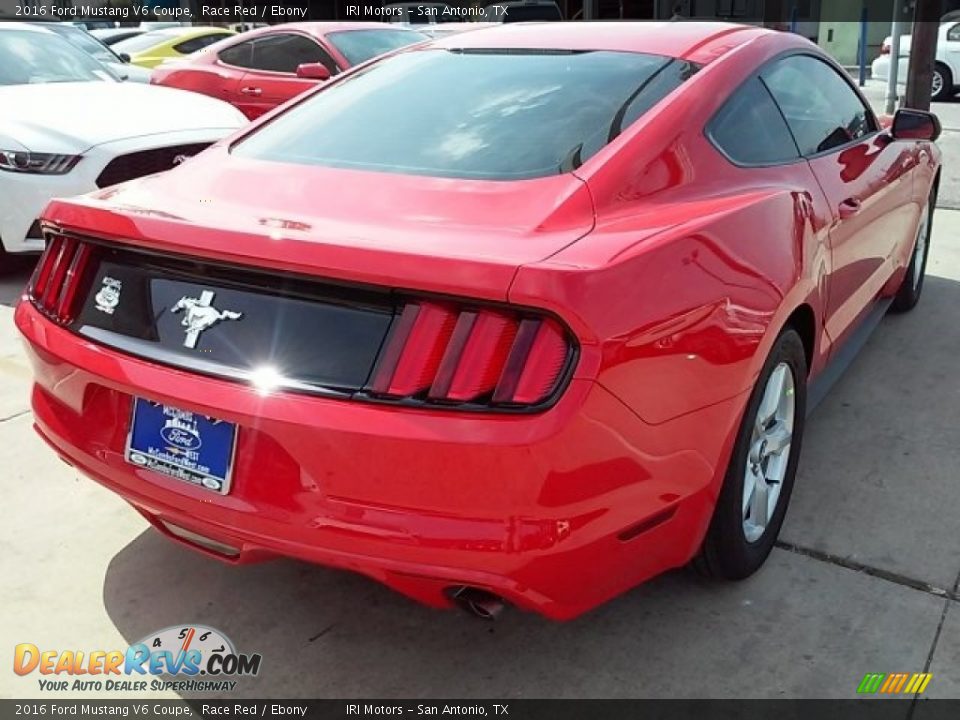 2016 Ford Mustang V6 Coupe Race Red / Ebony Photo #13
