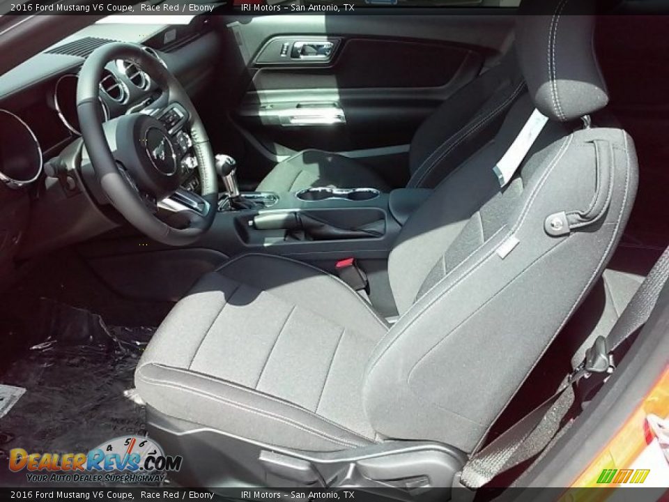 2016 Ford Mustang V6 Coupe Race Red / Ebony Photo #25