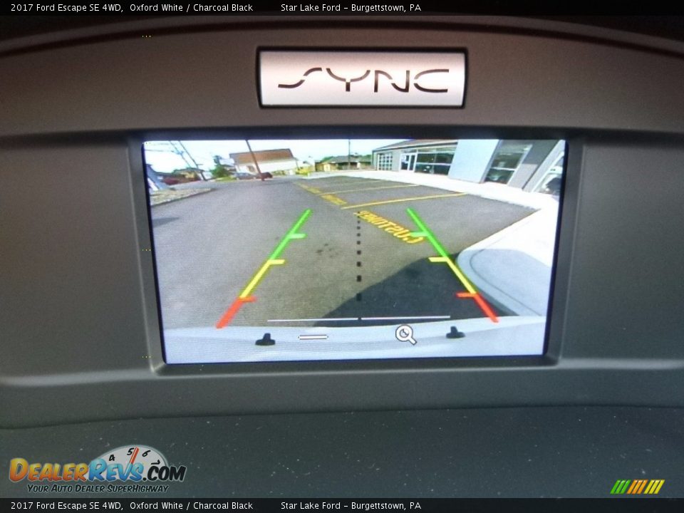 2017 Ford Escape SE 4WD Oxford White / Charcoal Black Photo #19