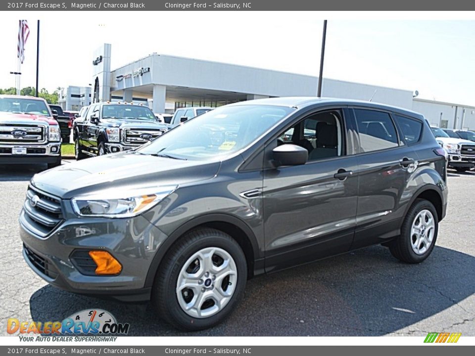 2017 Ford Escape S Magnetic / Charcoal Black Photo #3