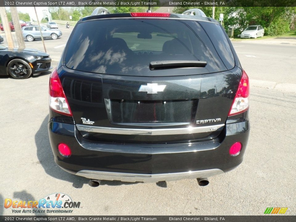 2012 Chevrolet Captiva Sport LTZ AWD Black Granite Metallic / Black/Light Titanium Photo #6