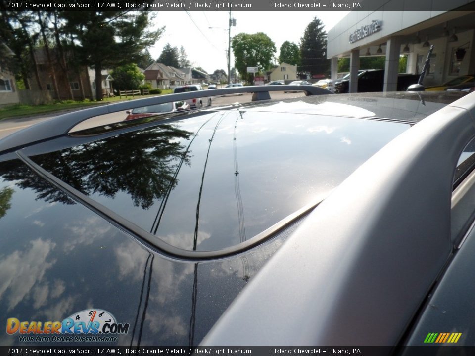 2012 Chevrolet Captiva Sport LTZ AWD Black Granite Metallic / Black/Light Titanium Photo #12