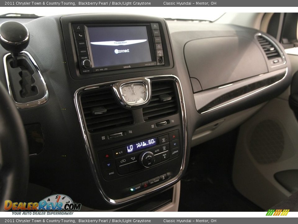 2011 Chrysler Town & Country Touring Blackberry Pearl / Black/Light Graystone Photo #8
