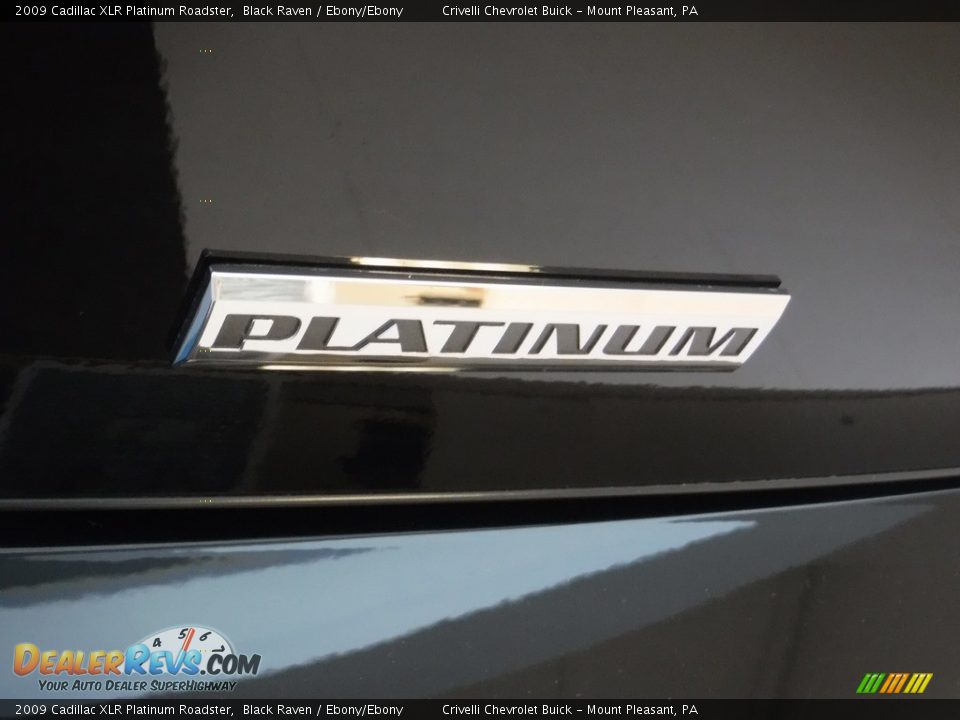 2009 Cadillac XLR Platinum Roadster Black Raven / Ebony/Ebony Photo #15