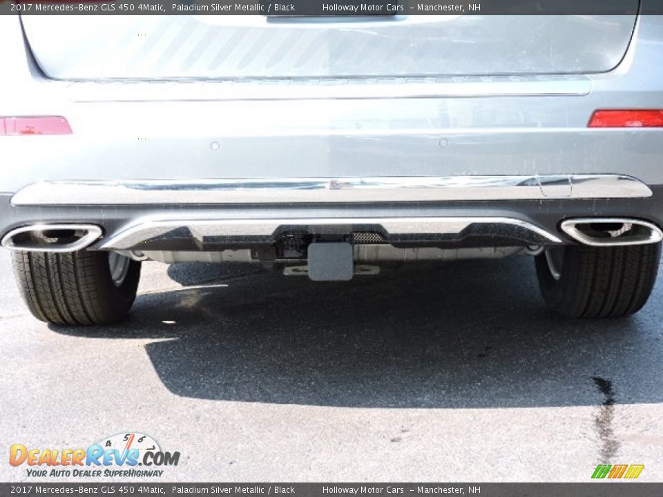 2017 Mercedes-Benz GLS 450 4Matic Paladium Silver Metallic / Black Photo #5