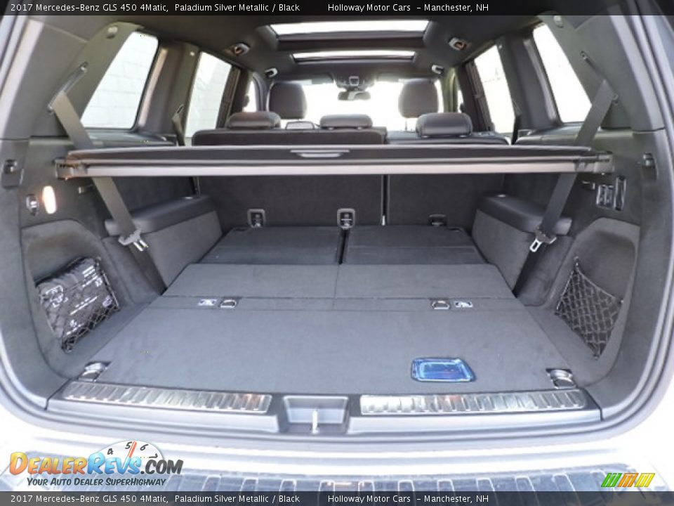 2017 Mercedes-Benz GLS 450 4Matic Paladium Silver Metallic / Black Photo #15
