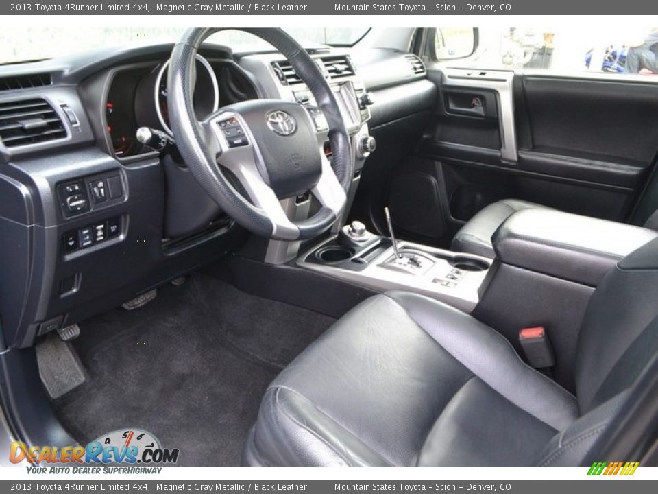 2013 Toyota 4Runner Limited 4x4 Magnetic Gray Metallic / Black Leather Photo #10