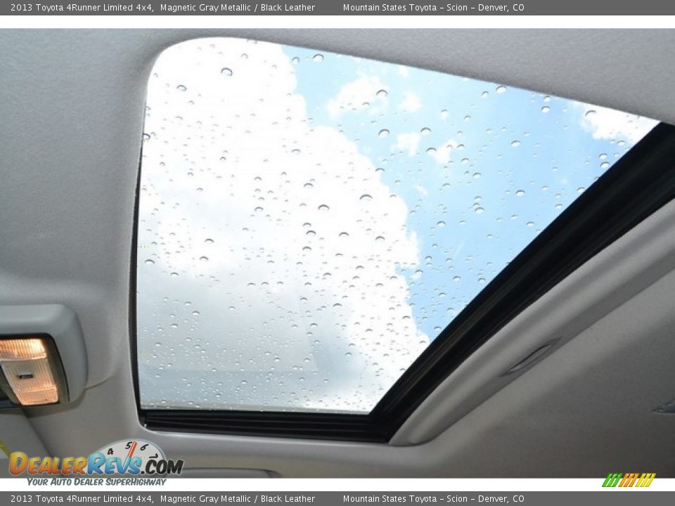 2013 Toyota 4Runner Limited 4x4 Magnetic Gray Metallic / Black Leather Photo #14