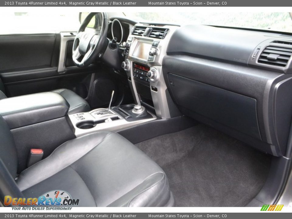 2013 Toyota 4Runner Limited 4x4 Magnetic Gray Metallic / Black Leather Photo #17