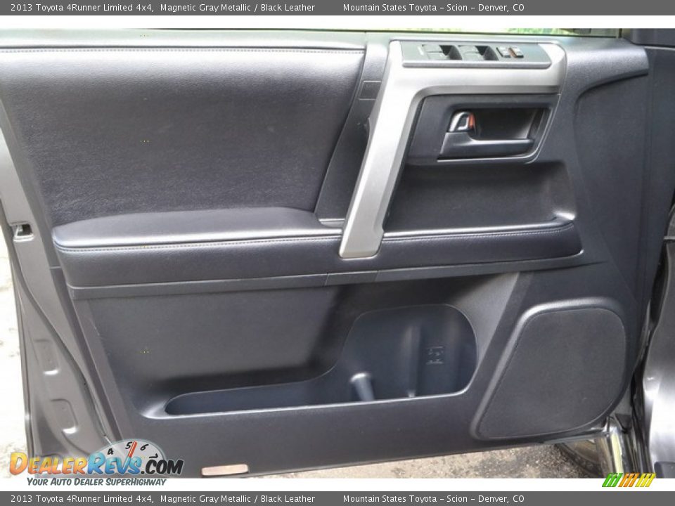 2013 Toyota 4Runner Limited 4x4 Magnetic Gray Metallic / Black Leather Photo #25