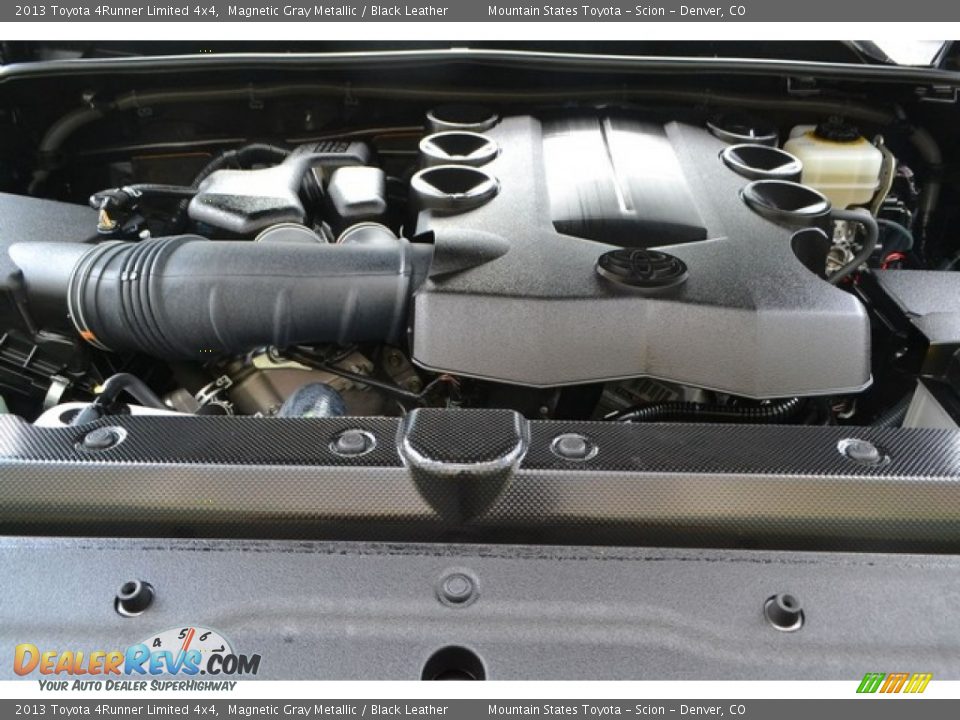 2013 Toyota 4Runner Limited 4x4 Magnetic Gray Metallic / Black Leather Photo #28