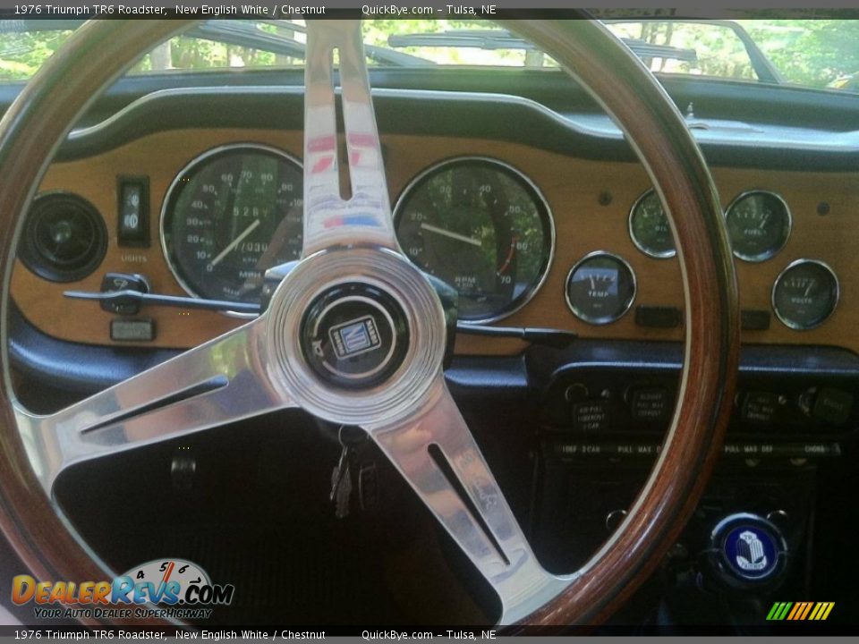 1976 Triumph TR6 Roadster Steering Wheel Photo #8