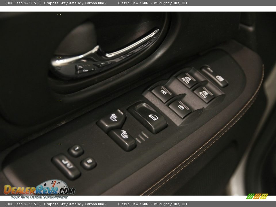 2008 Saab 9-7X 5.3i Graphite Gray Metallic / Carbon Black Photo #5