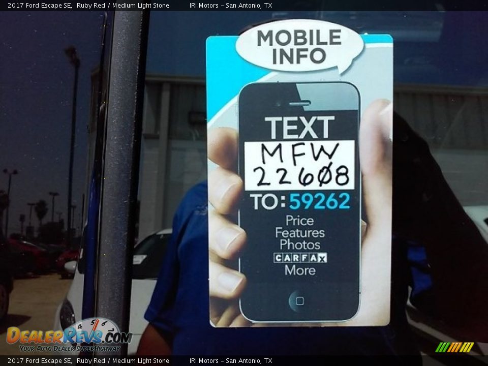 Dealer Info of 2017 Ford Escape SE Photo #2