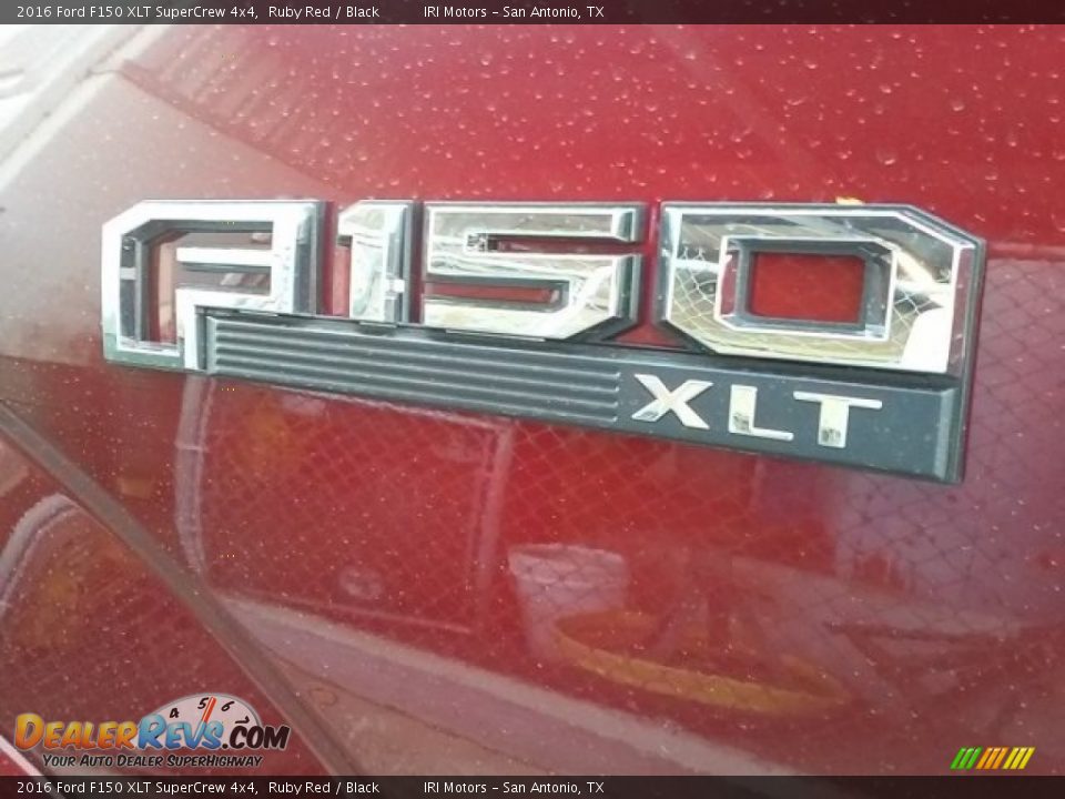 2016 Ford F150 XLT SuperCrew 4x4 Ruby Red / Black Photo #1
