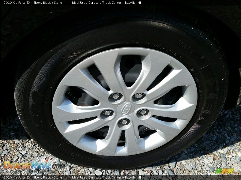 2010 Kia Forte EX Ebony Black / Stone Photo #27