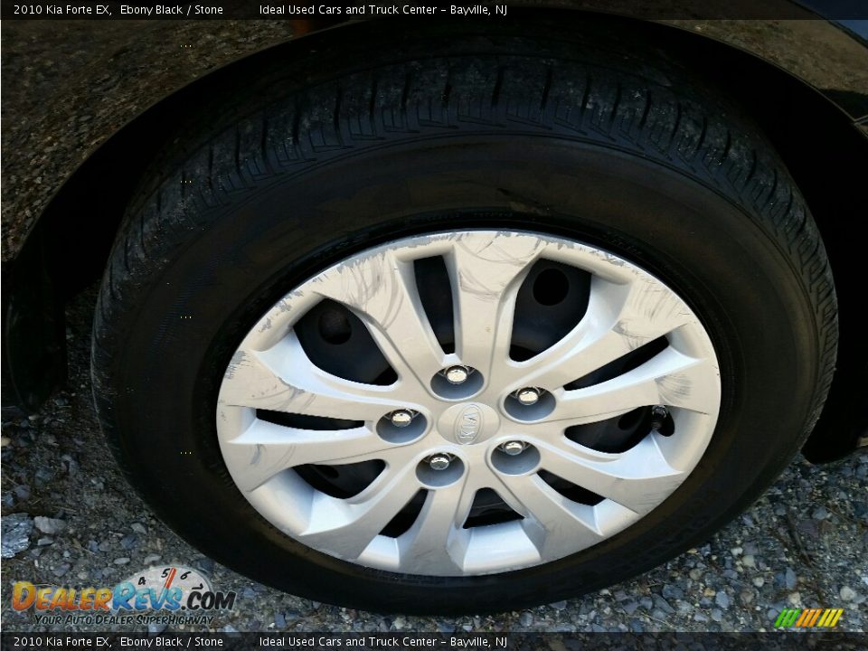 2010 Kia Forte EX Ebony Black / Stone Photo #29