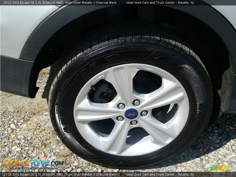 2013 Ford Escape SE 1.6L EcoBoost 4WD Ingot Silver Metallic / Charcoal Black Photo #27
