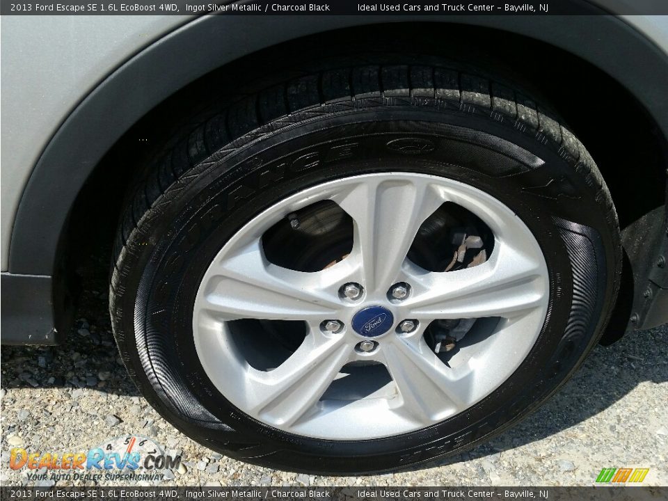 2013 Ford Escape SE 1.6L EcoBoost 4WD Ingot Silver Metallic / Charcoal Black Photo #28