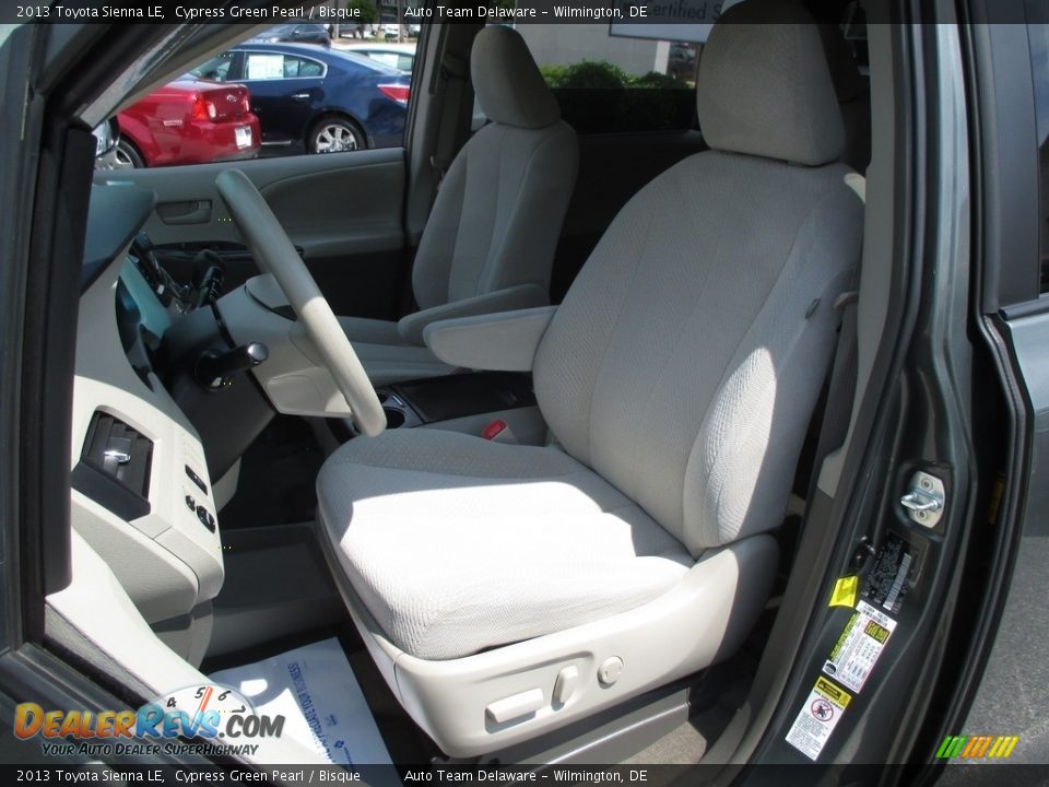 2013 Toyota Sienna LE Cypress Green Pearl / Bisque Photo #11