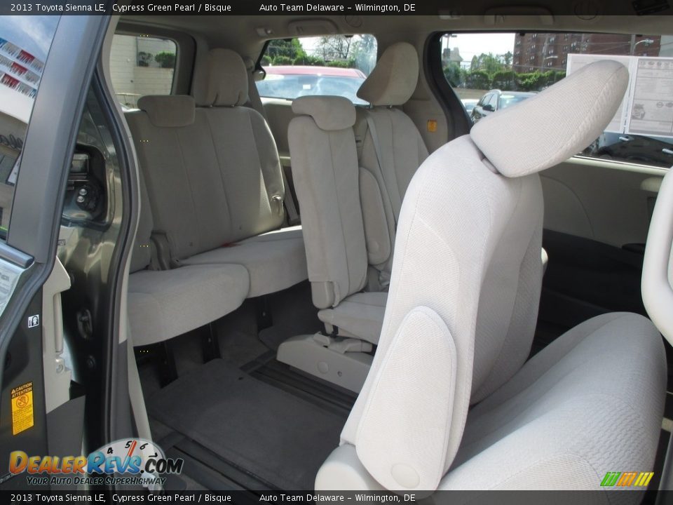 2013 Toyota Sienna LE Cypress Green Pearl / Bisque Photo #22