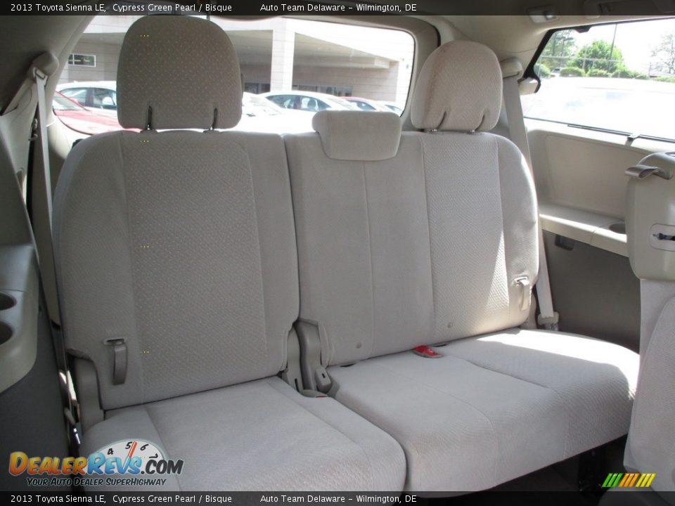 2013 Toyota Sienna LE Cypress Green Pearl / Bisque Photo #23
