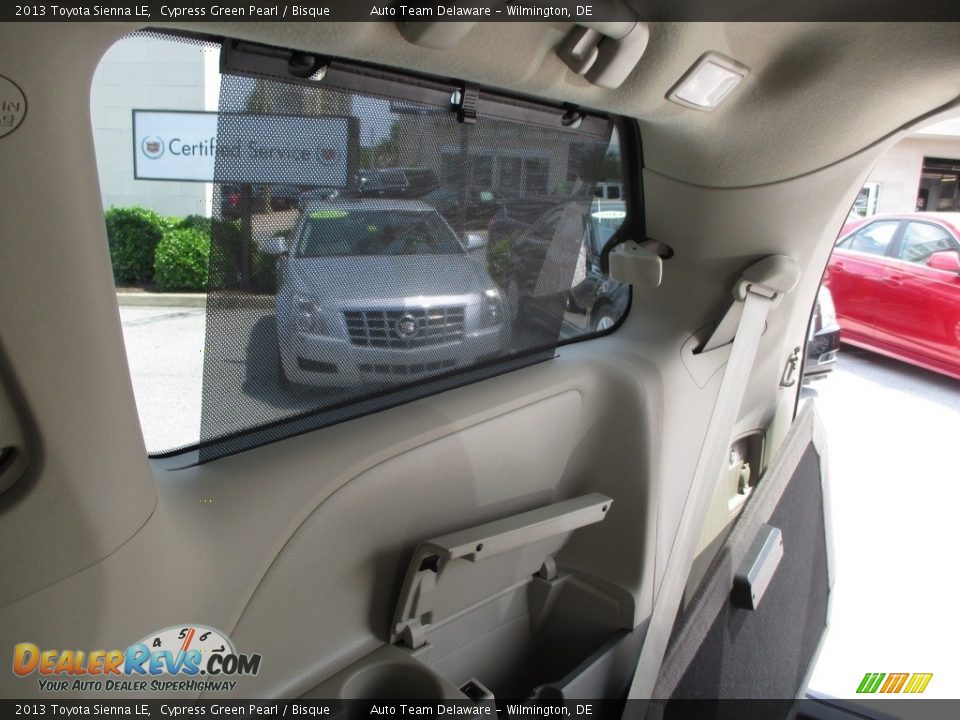 2013 Toyota Sienna LE Cypress Green Pearl / Bisque Photo #28