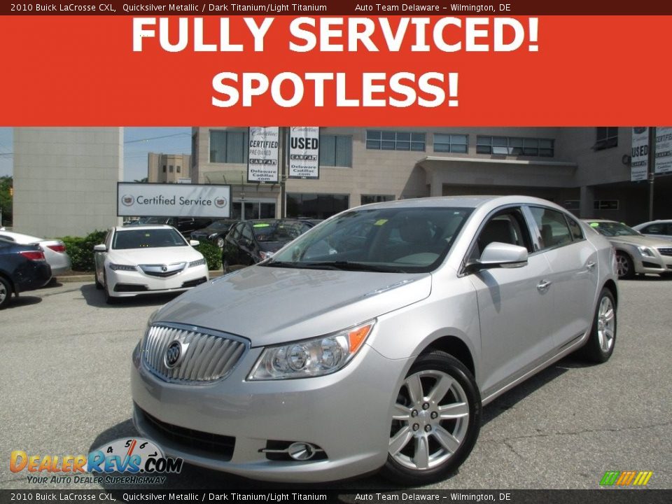 2010 Buick LaCrosse CXL Quicksilver Metallic / Dark Titanium/Light Titanium Photo #1