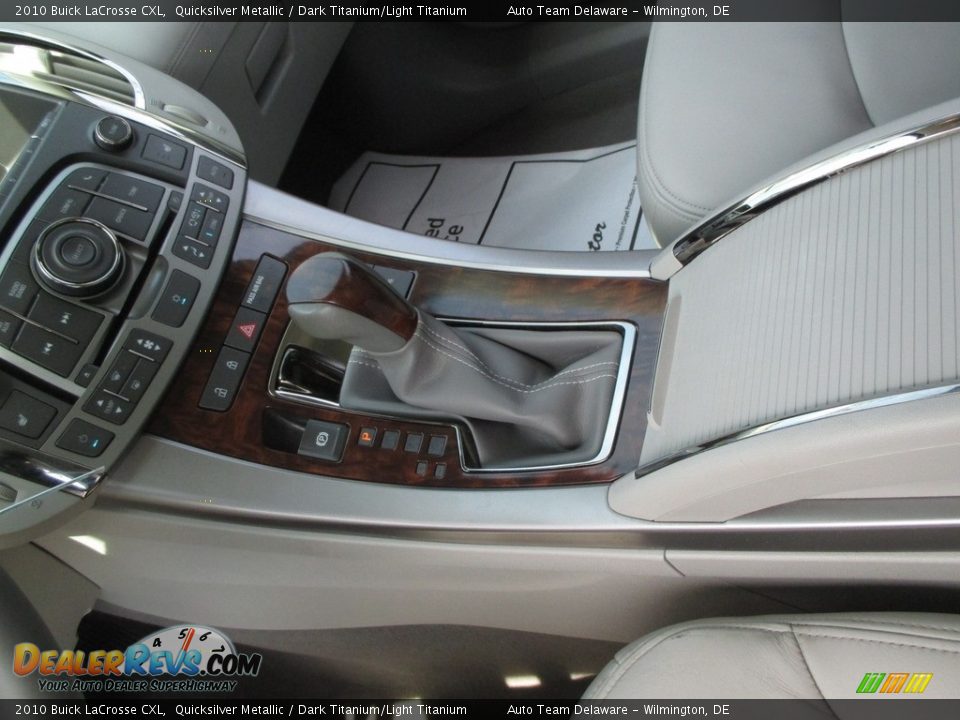 2010 Buick LaCrosse CXL Quicksilver Metallic / Dark Titanium/Light Titanium Photo #17