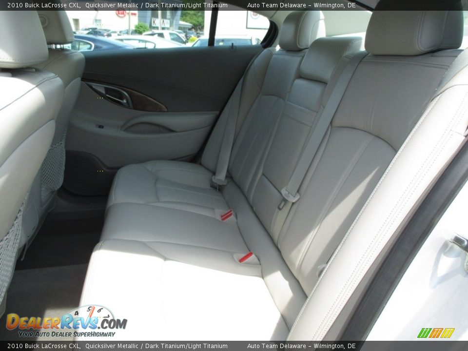 2010 Buick LaCrosse CXL Quicksilver Metallic / Dark Titanium/Light Titanium Photo #18