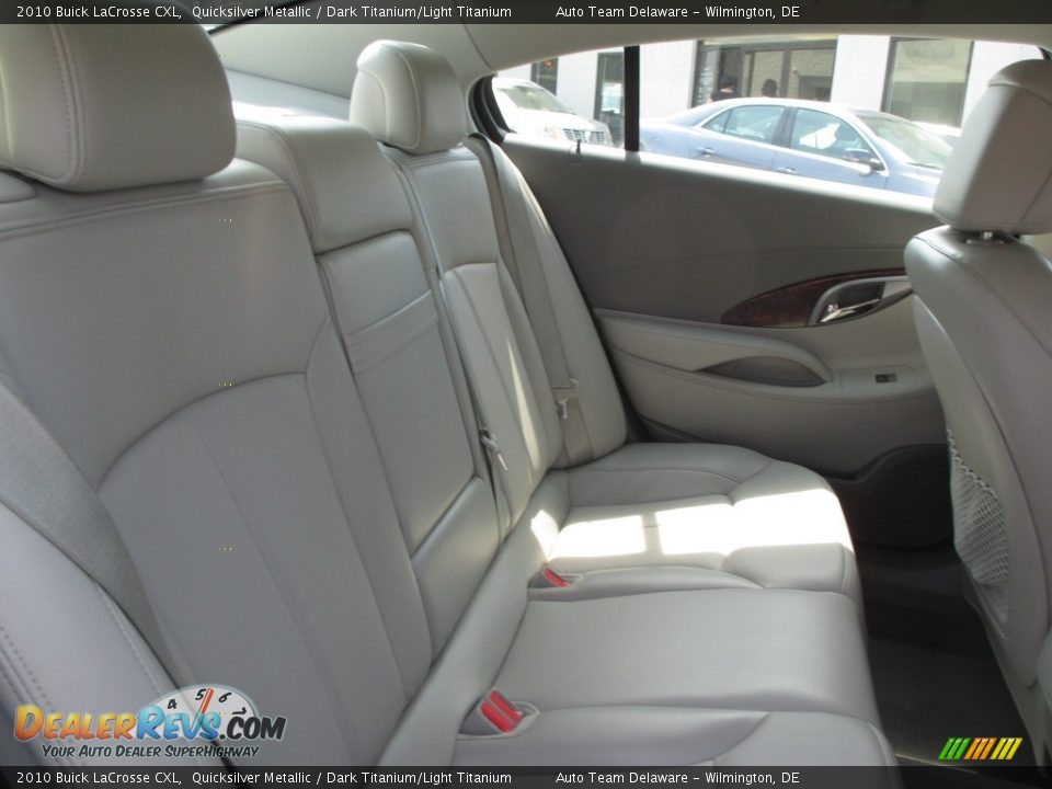 2010 Buick LaCrosse CXL Quicksilver Metallic / Dark Titanium/Light Titanium Photo #19