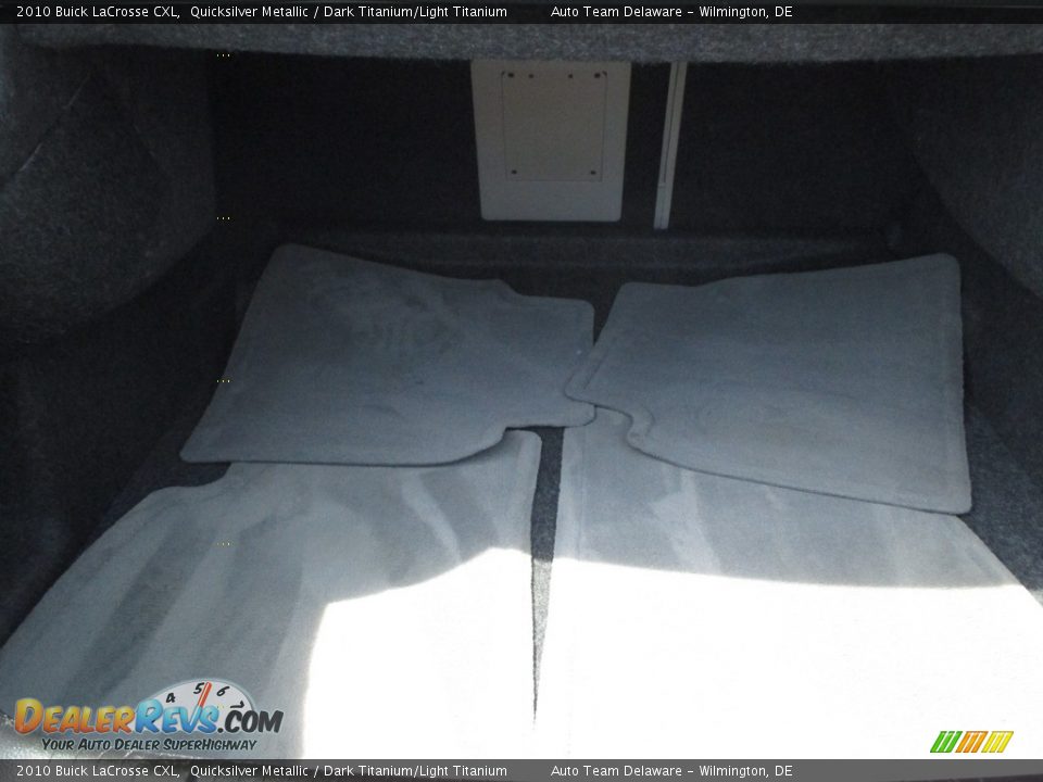 2010 Buick LaCrosse CXL Quicksilver Metallic / Dark Titanium/Light Titanium Photo #22