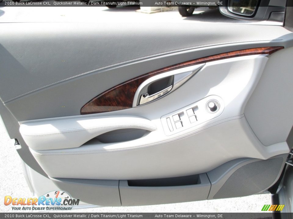 2010 Buick LaCrosse CXL Quicksilver Metallic / Dark Titanium/Light Titanium Photo #23