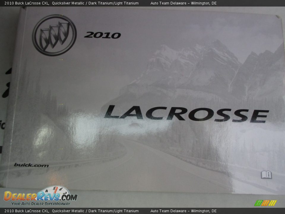 2010 Buick LaCrosse CXL Quicksilver Metallic / Dark Titanium/Light Titanium Photo #27