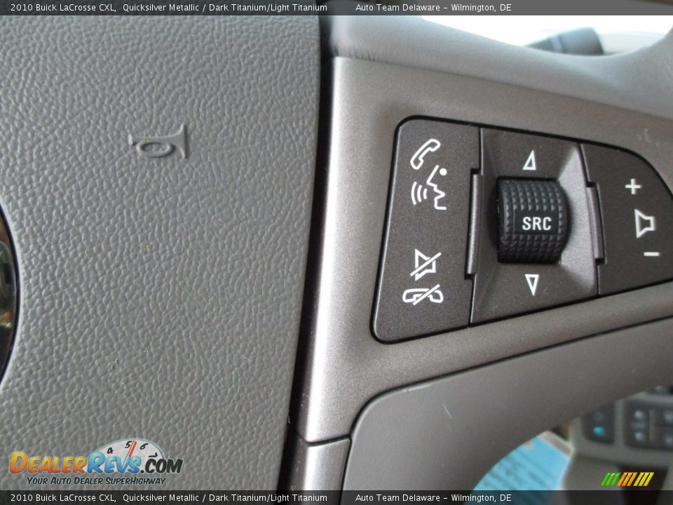 2010 Buick LaCrosse CXL Quicksilver Metallic / Dark Titanium/Light Titanium Photo #29