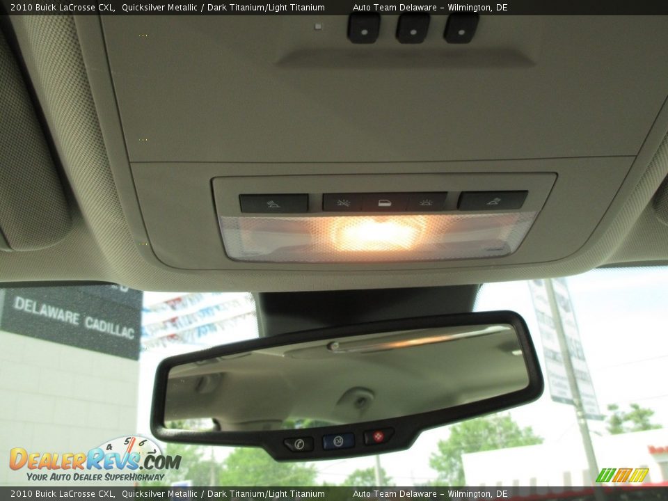 2010 Buick LaCrosse CXL Quicksilver Metallic / Dark Titanium/Light Titanium Photo #33