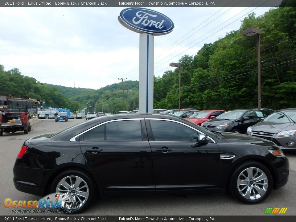 2011 Ford Taurus Limited Ebony Black / Charcoal Black Photo #1