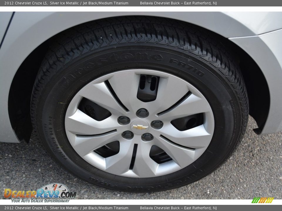 2012 Chevrolet Cruze LS Silver Ice Metallic / Jet Black/Medium Titanium Photo #19